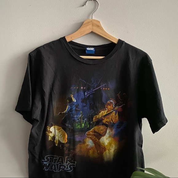 Black Star Wars In Concert T-Shirt - Picture 3 of 3